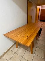Leimholzplatte 200x80x3 cm mit Böcken (80cm)