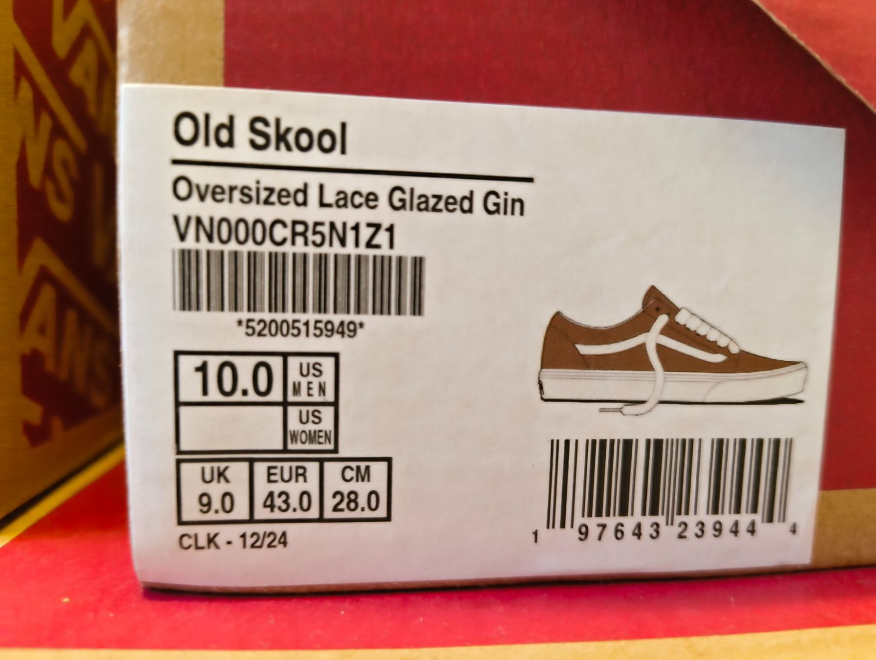 Vans Scarpe da uomo: Vans Old Skool, Grösse 43 – Nuovo e nell'imballaggio originale da Uitikon Waldegg venduto da PJLS1 4