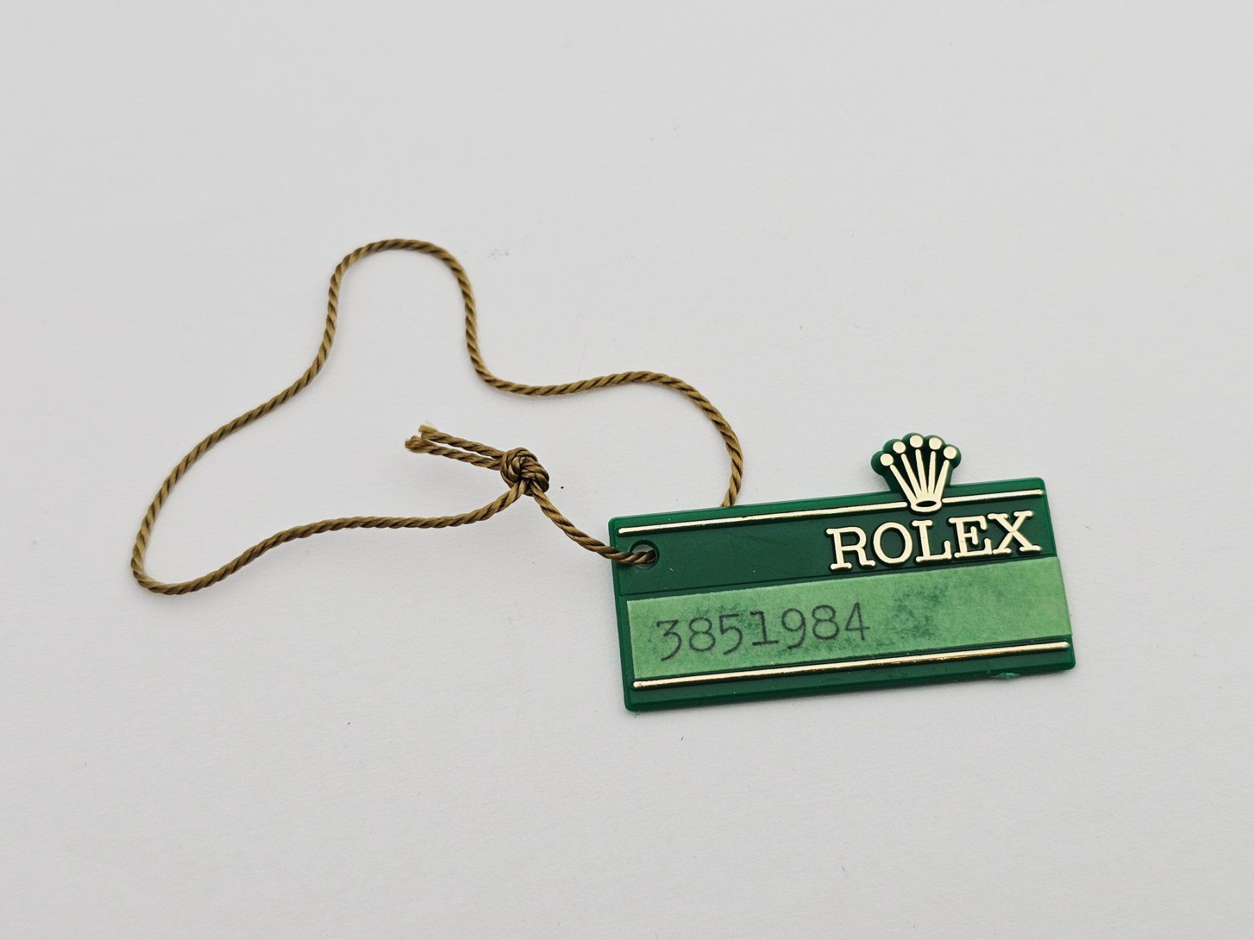 Rolex Orologi: Rolex Datejust Hangtag – Usato da Bassersdorf venduto da AnkerWatch