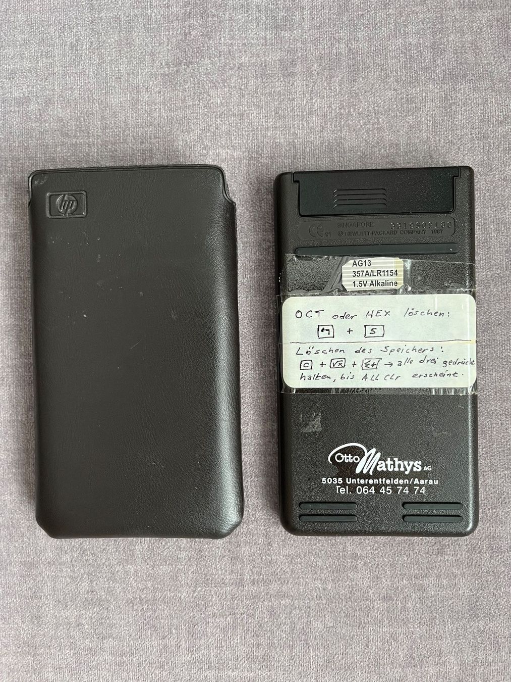 Hewlett Packard Taschenrechner: Taschenrechner HP 20s scientific – Gebraucht aus Weisslingen von nizanra 2