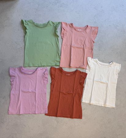 5er Set Shirt Tshirt Set Grösse 116