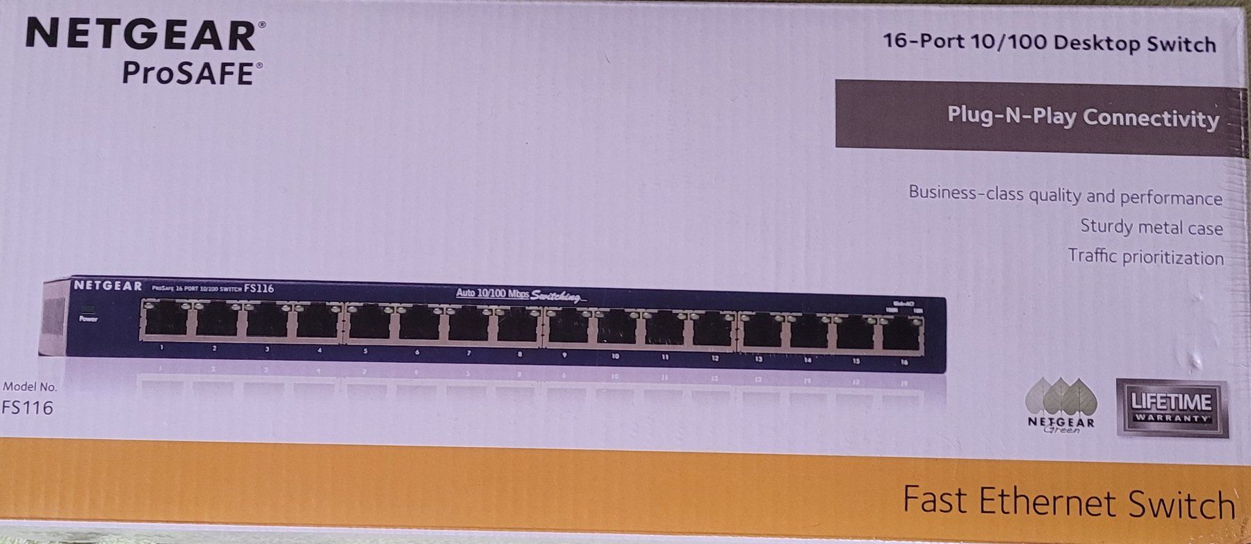 Modems & Router: Netgear ProSAFE - FS116 – Neu und originalverpackt aus Savièse von