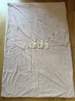 Noukie's Kuscheldecke rosa Lamas bestickt 100x140 cm