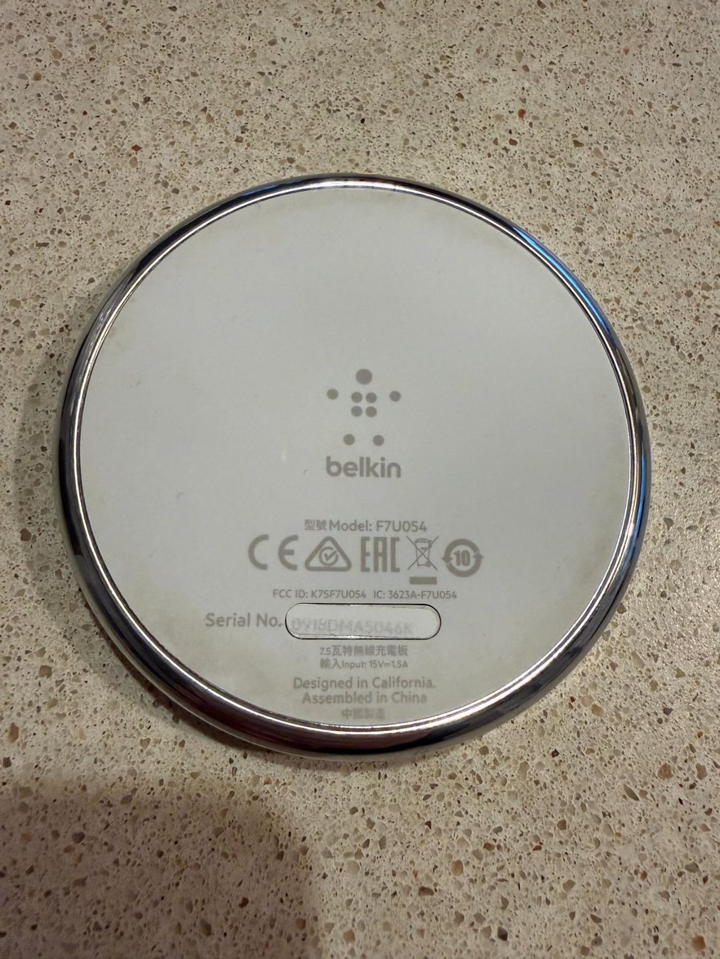 Belkin Caricabatterie: Belkin Boost up - drahtloses / wireless Ladegerät – Usato da Rüttenen venduto da tfp0815 1