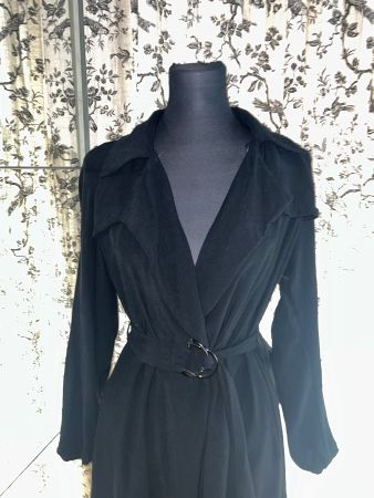 TRENCHCOAT/MANTEL SCHWARZ