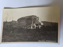 Alte Ansichtskarte Goetheanum Dornach, R4