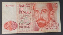 2'000 PESETAS / SPANIEN 1980