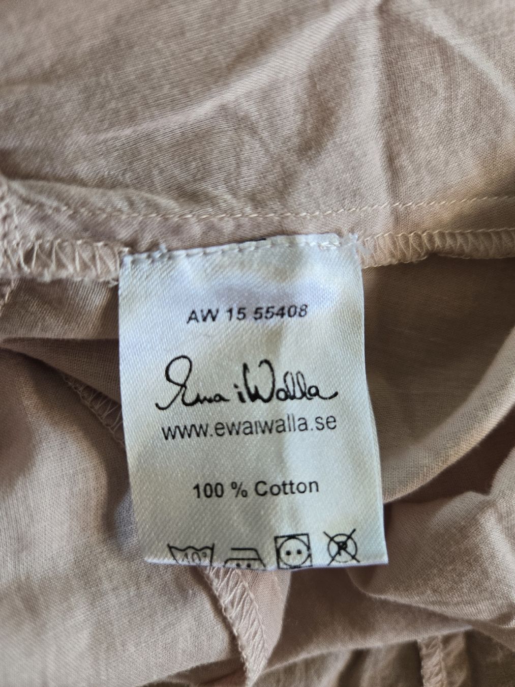 Ewa I Walla Vestiti: Ewa i Walla Kleid Baumwolle Grösse M hellrosa – Usato da Bern venduto da philacat 2