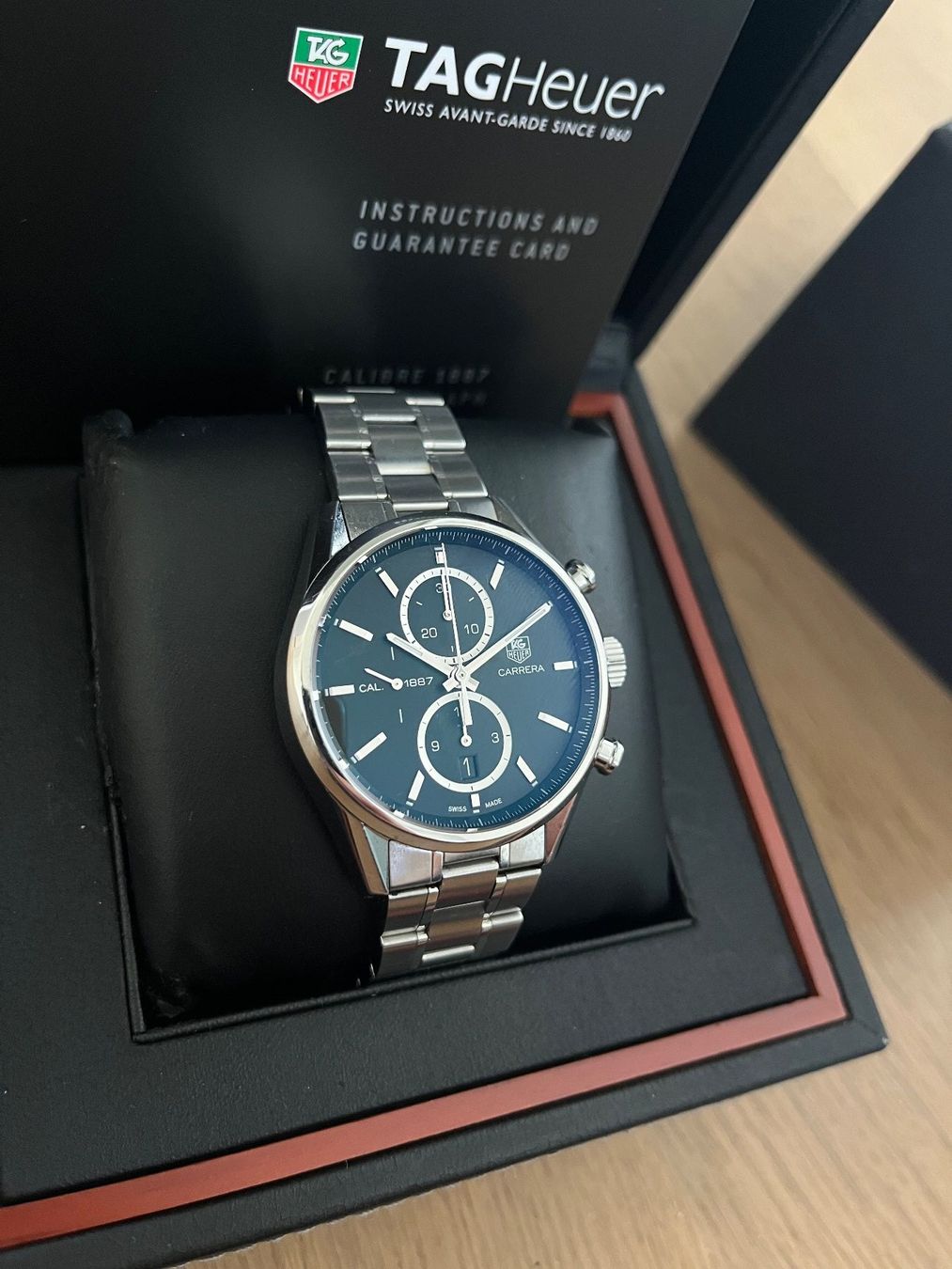 Tag Heuer Orologi: TagHeuer Carrera Caliber 1887 - CAR2010 – Usato da Winterthur venduto da Sasell 1
