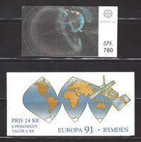 EUROPA CEPT 1991 LOT MARKENHEFTCHEN