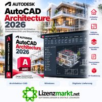 Autodesk AutoCAD Architecture 2026 1- Jahr