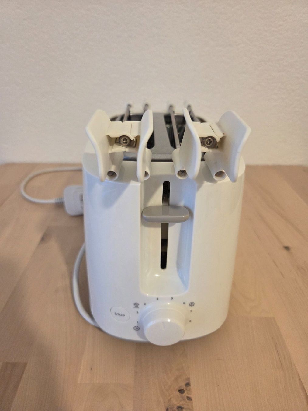 Philips Elettrodomestici da cucina: Philips Toaster – White, Adjustable Browning – Usato da Zürich venduto da KeyboardStep 3