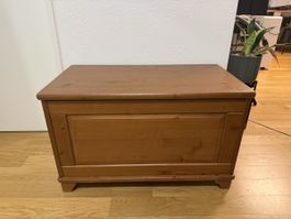 IKEA Massivholz Aufbewahrungstruhe Holz – 80 × 44 × 49 cm