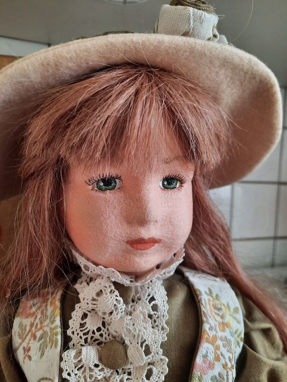 Poupée ancienne en feutre Raynal 1930 Lenci Doll