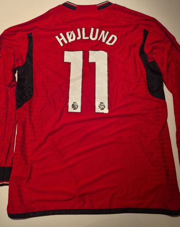 Manchester United Hojlund #11 Langarmtrikot - Saison 23/24