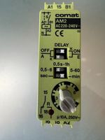 COMAT Zeitrelais Ein/Aus Schaltverz 0.5Sec-60Min AM2 230V10A
