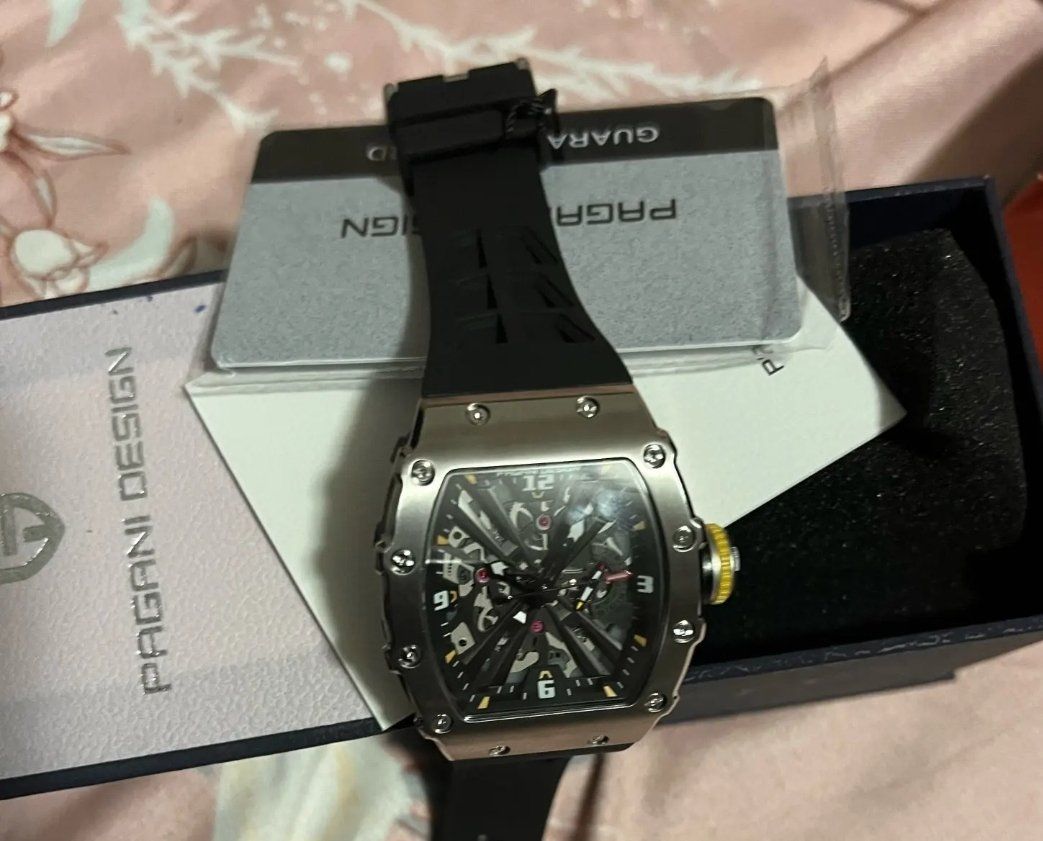 Pagani Design Orologi: Pagani Design Herrenuhr Uhr – Nuovo e nell'imballaggio originale da Suhr venduto da sjay.Cv 4