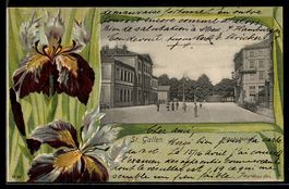 Passepartout-AK St. Gallen, Strassenpart