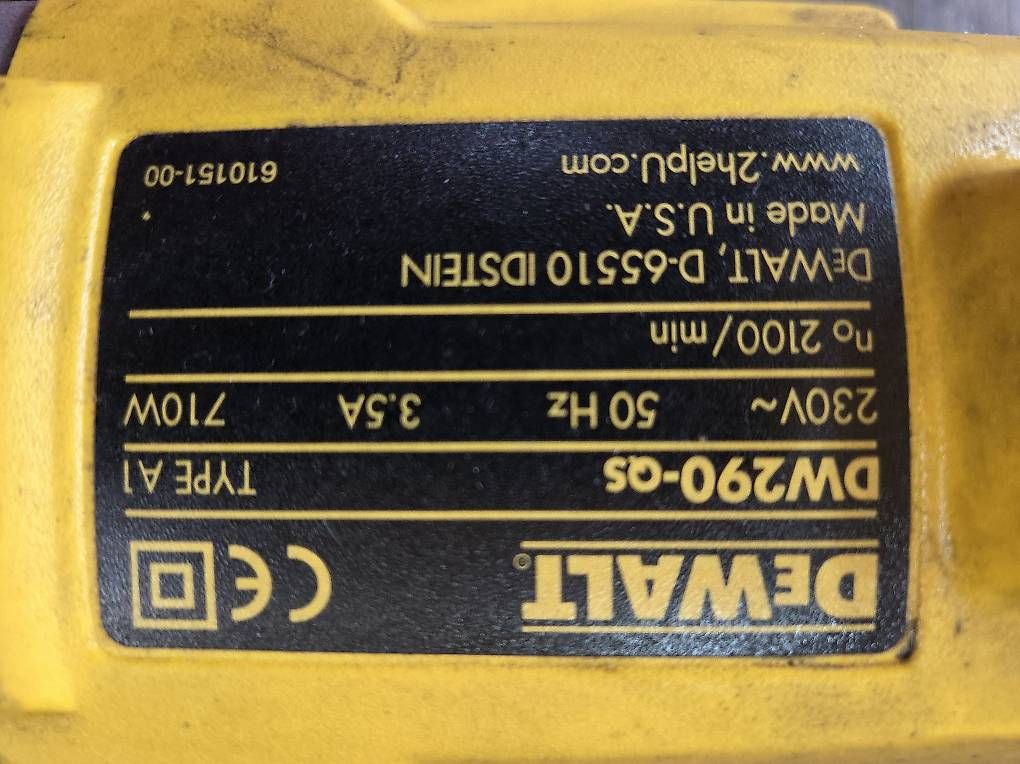 Tutte le macchine: Schlagschrauber DeWalt DW290-Q5 – Usato da Küblis venduto da thomi.kobler 2