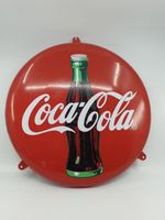 Coca Cola Blechschild, Reklameschild -  40 cm Durchmesser