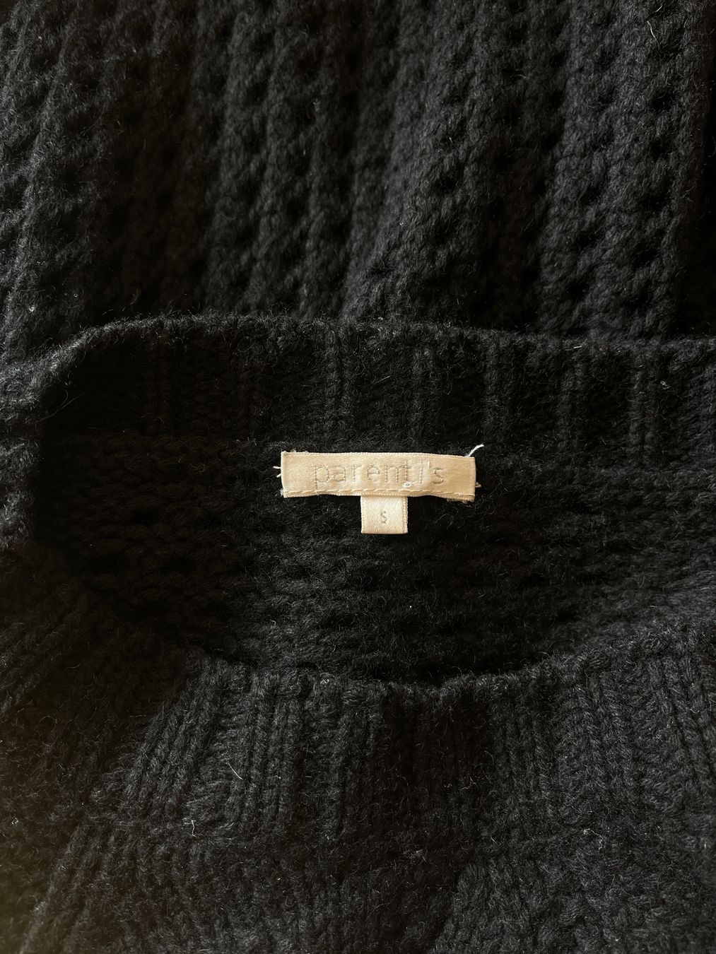 Maglioni & Felpe: Parentis Pullover 100% Kaschmir Schwarz Gr. S – Usato da Zürich venduto da bretxo 5