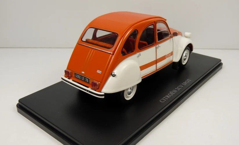 Citroën Modellini d'auto: Citroën 2CV "Auto Plus" (Hachette 1:43) – Nuovo e nell'imballaggio originale da Tramelan venduto da kha_jvd5 1