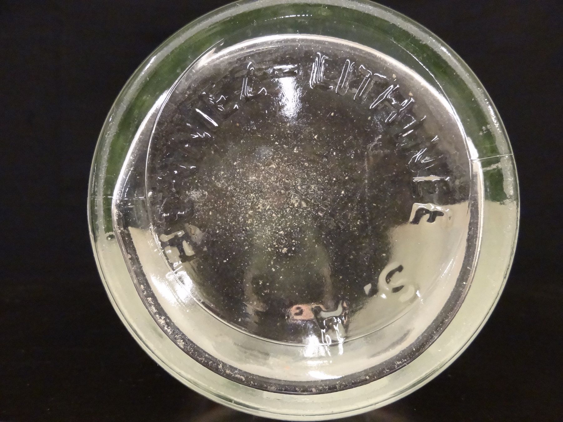 Gläser, Krüge & Flaschen: alte Mineralwasser Flasche HENNIEZ LITHINÉE – Gebraucht aus Kerzers von Flaschenposten 9