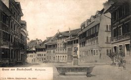 Gruss aus Bischofszell. Marktgasse