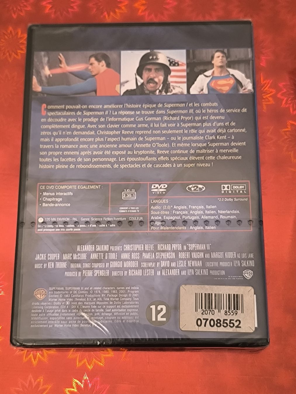 Tutti i DVDs: DVD Superman III Neuf sous blister – Nuovo e nell'imballaggio originale da La Chaux-de-Fonds venduto da lolmaker1007 2