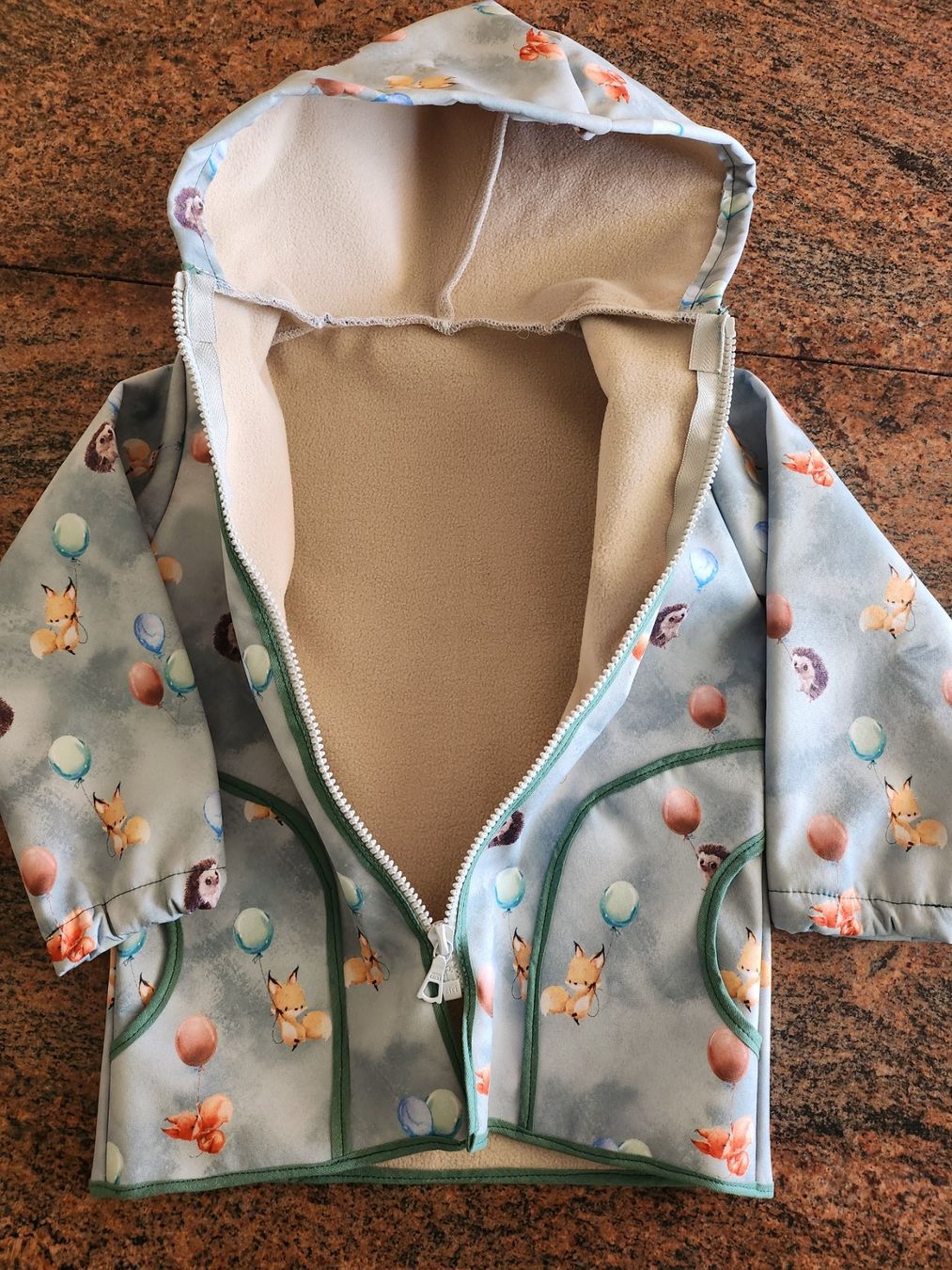 Giacche & Cappotti: Herbst Softshell Jacke, Füchse, Grösse 98, neu – Nuovo (secondo la descrizione) da Othmarsingen venduto da pao_2xld 1