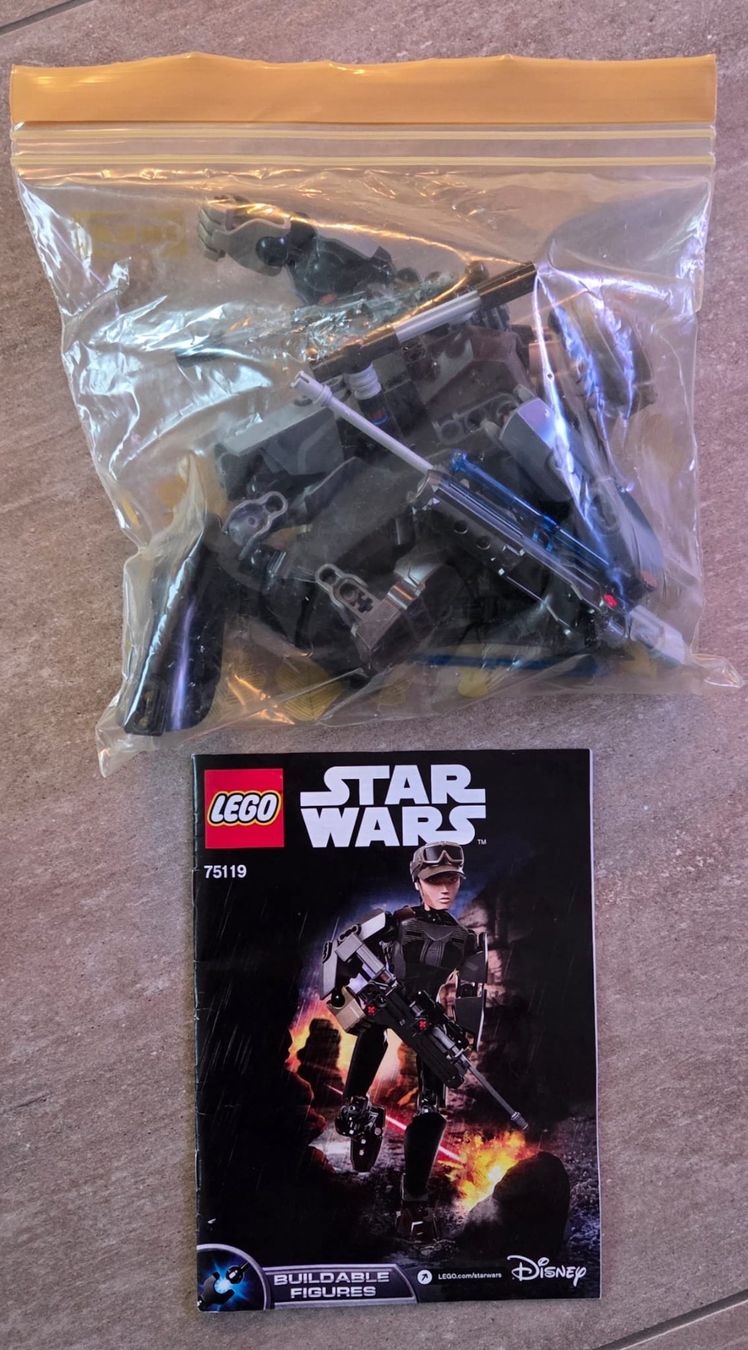 Star Wars Giocattoli: Lego Star Wars 75119 Sergeant Jyn Erso – Usato da Steinen venduto da bra_9w8w 1