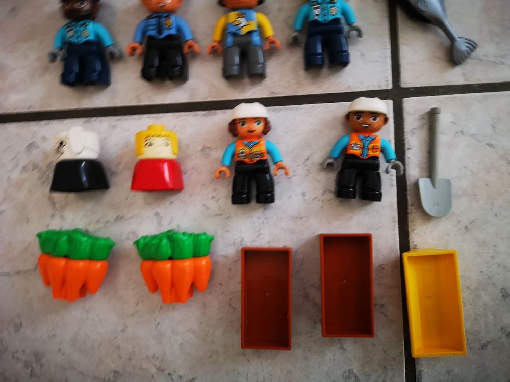 Duplo Jouets: (F15)  18 x Lego Duplo Figuren, Tiere pandabär, Elefant,Hund – D'occasion à Sevelen par gsandax 5