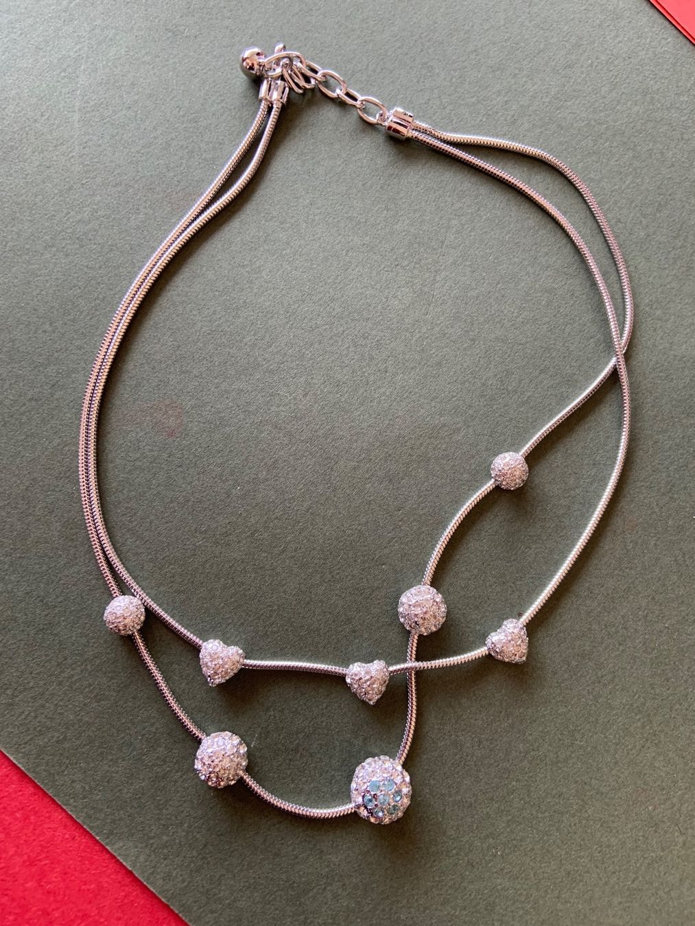 Catenine: Kette mit Herzen glänzend (40cm) – Usato da Laufen venduto da Bellebellezza 6
