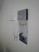 Partylite  ** Wand ** DEKO  TEELICHT Vase  Glas hängend