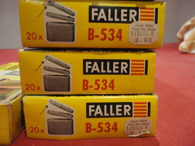 Faller Modelleisenbahnen: Faller Brückenelemte in H0 – Gebraucht aus Wittenwil von trixmartin 1