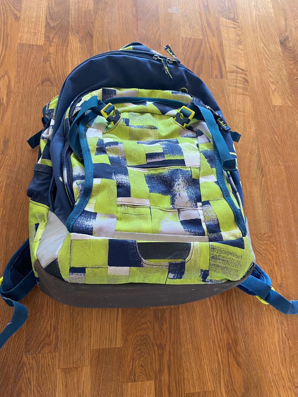 Satch Borse & Zaini: SATCH SCHULRUCKSACK BLAU/ GRÜN – Usato da Sarmenstorf venduto da Froeschli81