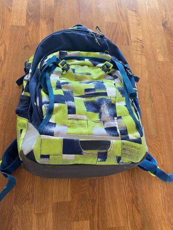 SATCH SCHULRUCKSACK BLAU/ GRÜN