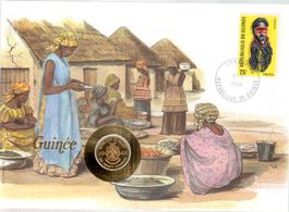 MÜNZBRIEF GUINEA 1990 ERHALT SIEHE SCAN