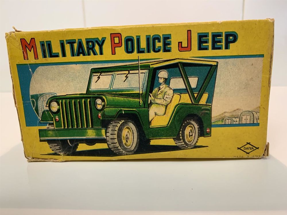 DAIYA JAPAN MILITARY POLICE JEEP OVP 8