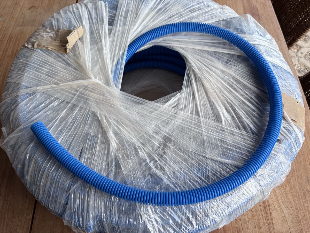 Tubi & Tubi flessibili: Steffen Schutzrohr M20 Blau ca. 60m – Nuovo (secondo la descrizione) da Welschenrohr venduto da Koenigvon01