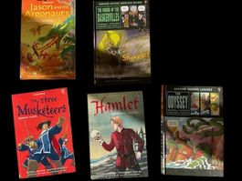 Geschichte Comics  Englisch (History children comics) 5x