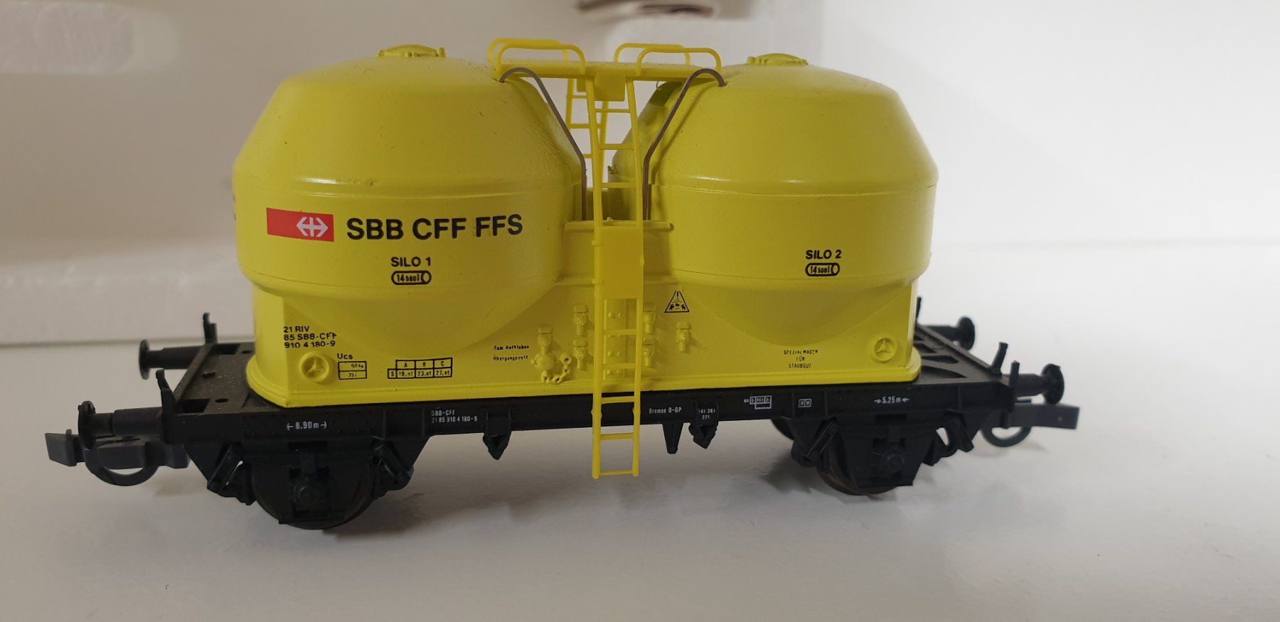 Lima Modelleisenbahnen: Lima SBB Ucs Silowagen 302816K – Gebraucht aus Neuenhof von ludovicco 2
