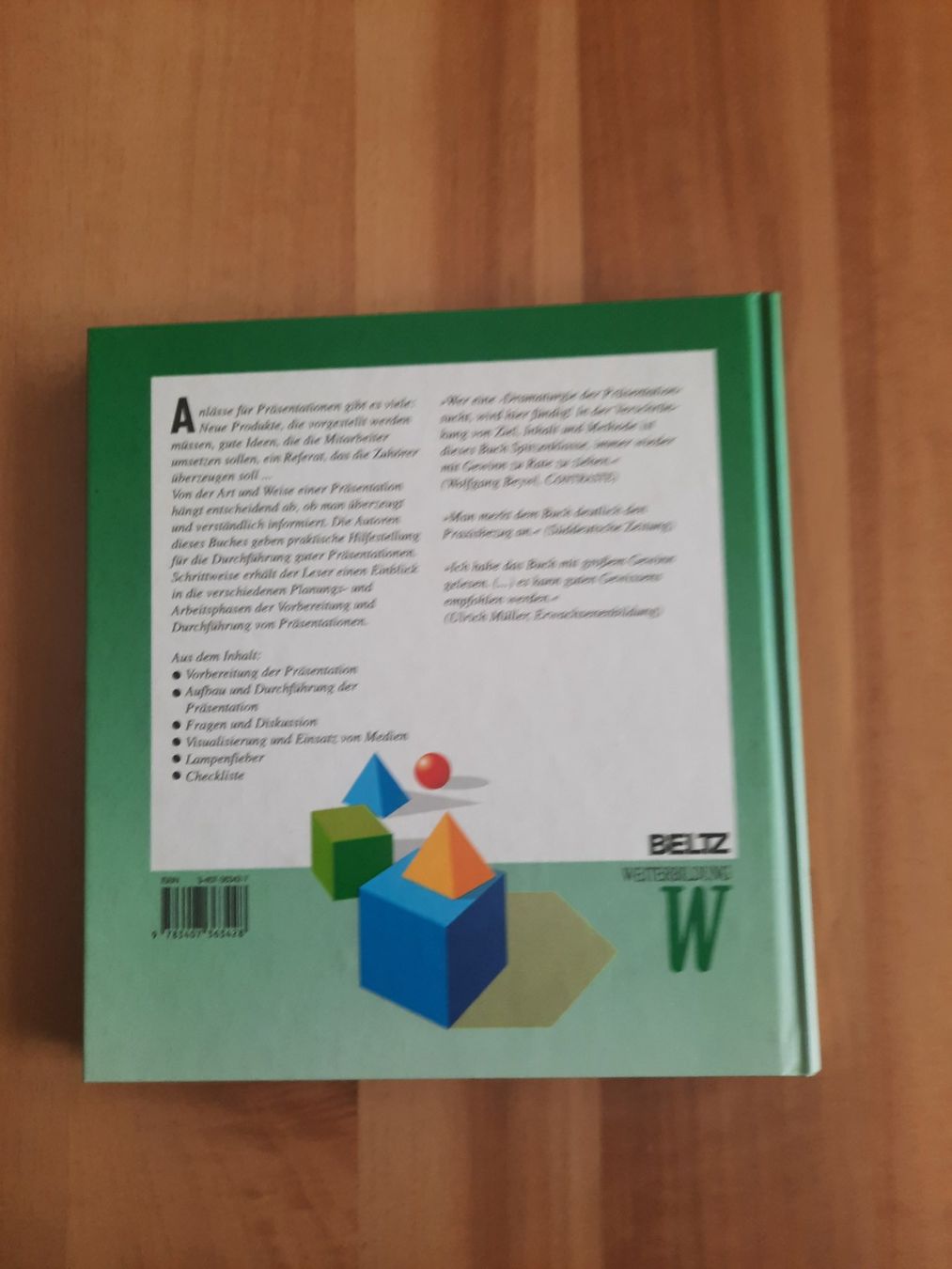 Libri: Buch: "Präsentieren" - 4. Auflage – Usato da Ibach venduto da urs_sl5h 1