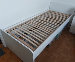Einzelbett + Lattenrost, 90x200cm, guter Zustand