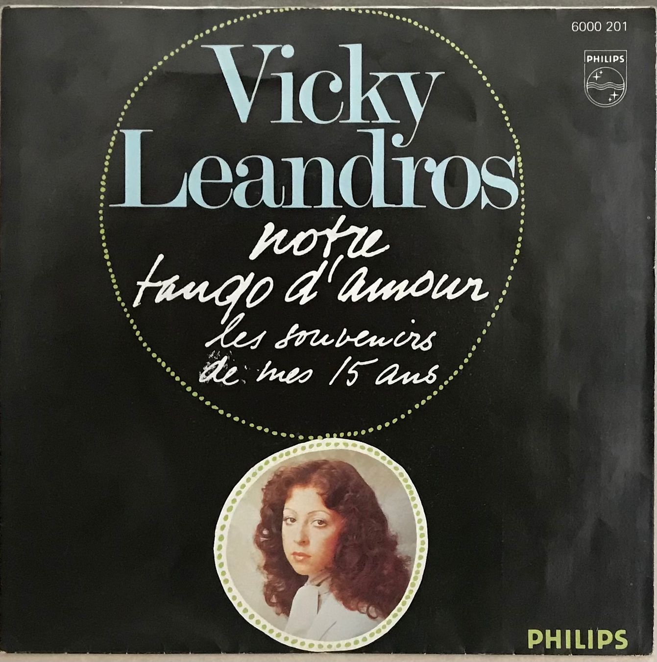 Vinyles: VICKY LEANDROS - NOTRE TANGO D’AMOUR – D'occasion à Bussigny par vinyl-pas-cher 1