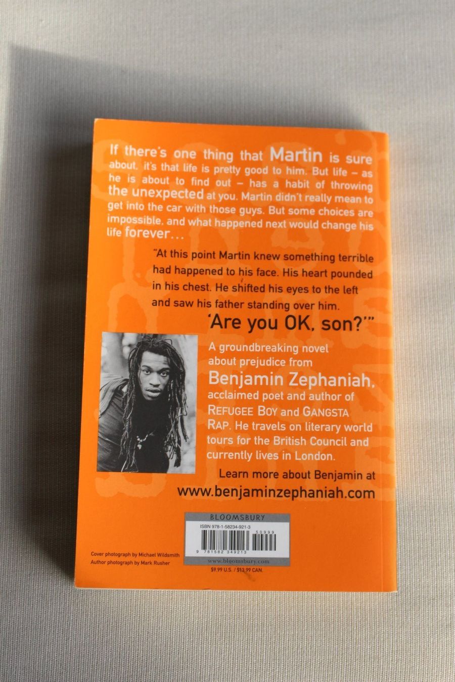 Libri: Face - Benjamin Zephaniah – Usato da Vaduz venduto da vogt-mettler 2