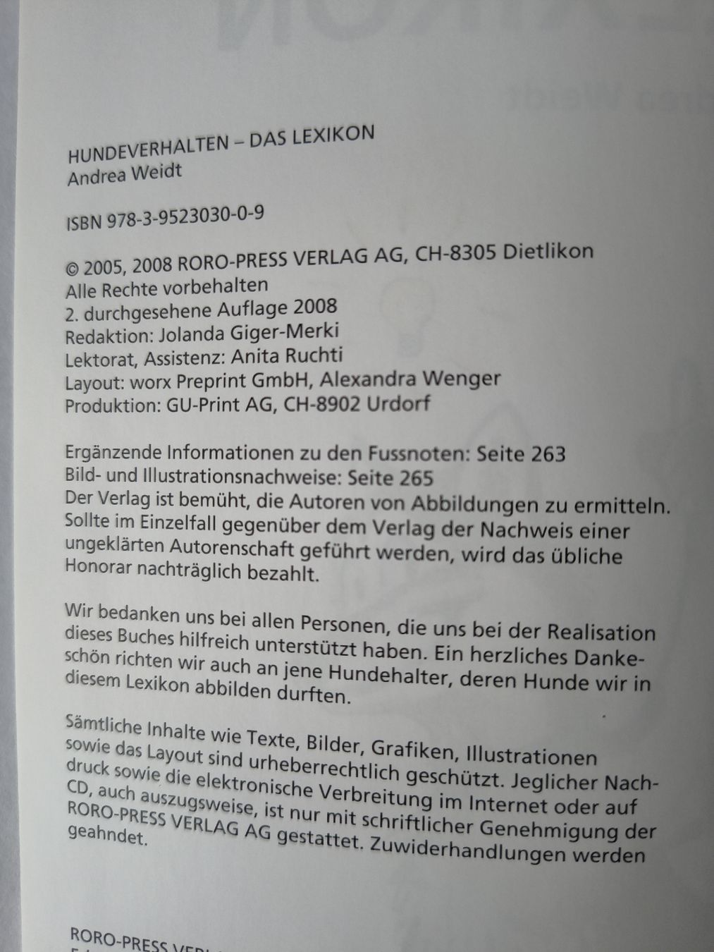 Libri: Hundeverhalten - Das Lexikon – Usato da Thun venduto da man_fg9v 2