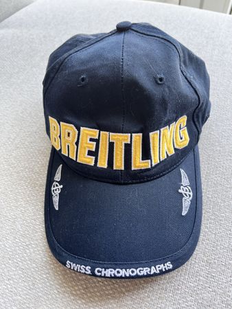 Breitling Cap: Swiss Chronographs - Stylish Headwear!