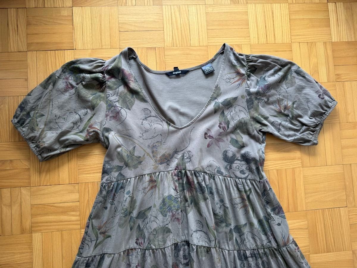 Desigual Vestiti: Kleid Desigual olive grün L – Usato da Watt venduto da Willis4