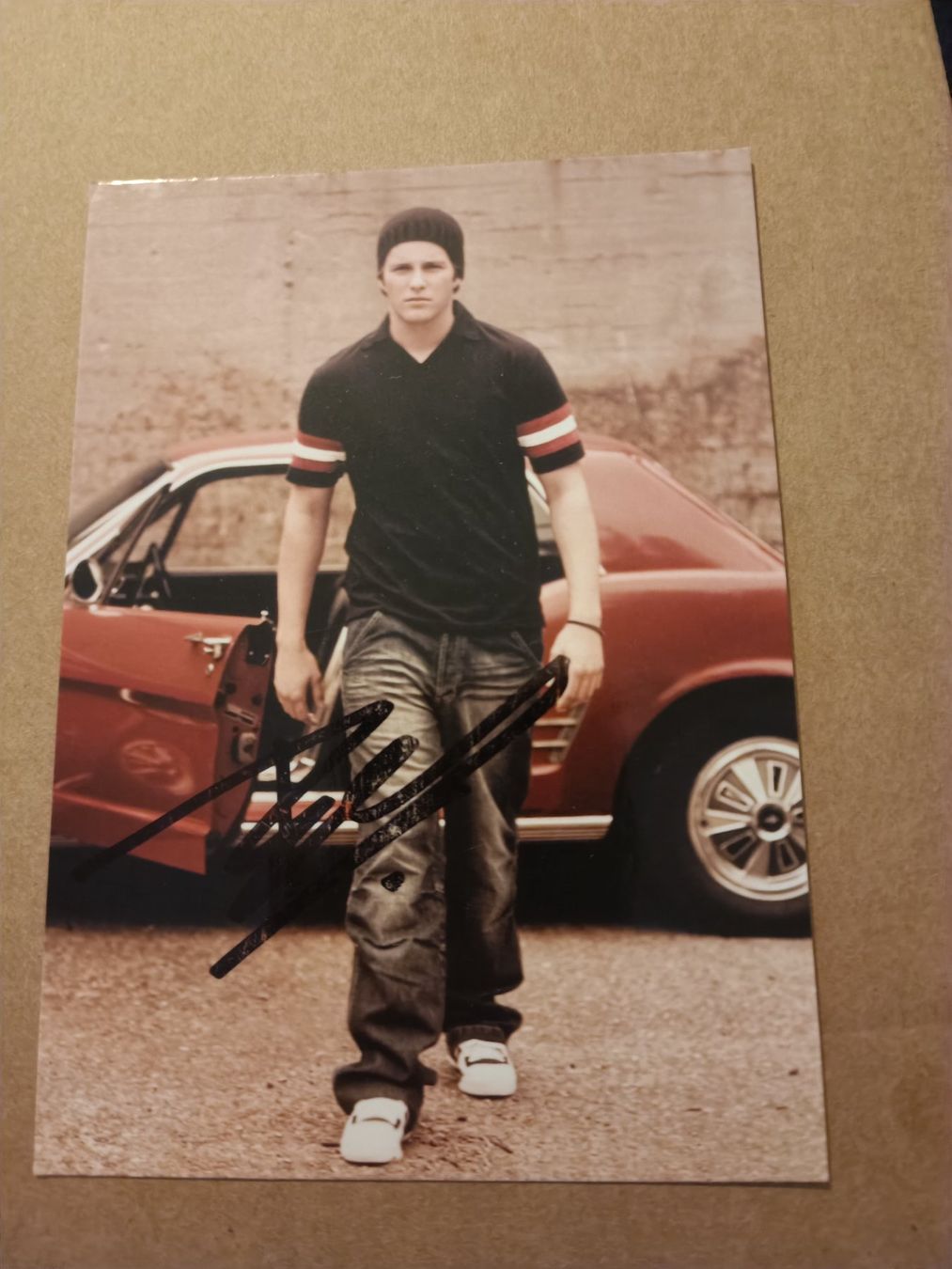 Autografi: Ben - handsignierte Autogrammkarte – Usato da Menziken venduto da Artographs